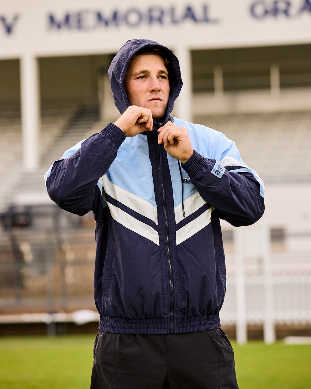 2026 Bloke Blue Spray Jacket