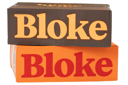 Bloke lager and middy